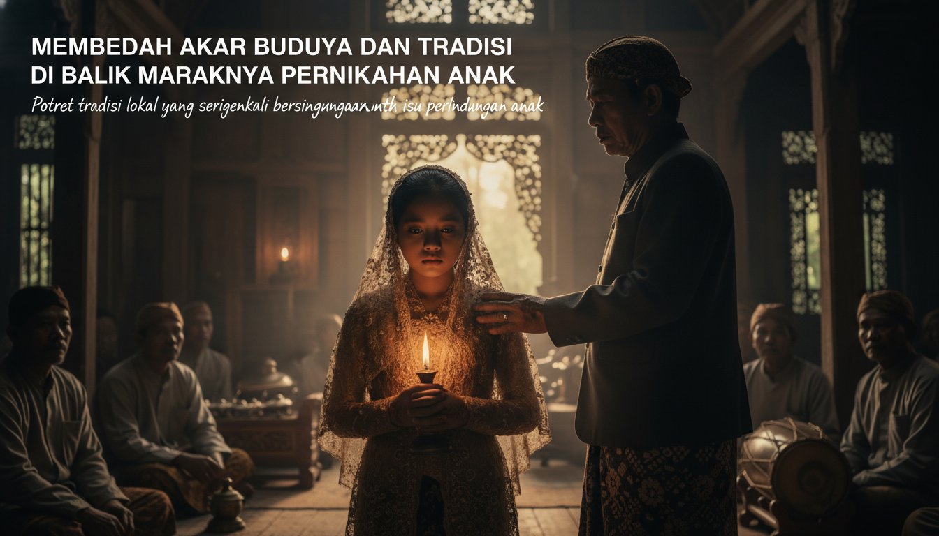 Membedah Akar Budaya dan Tradisi di Balik Maraknya Pernikahan Anak